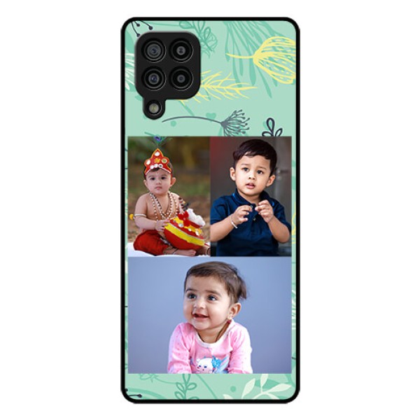 Galaxy F22 Photo Printing on Glass Case  - Forever Family Design 