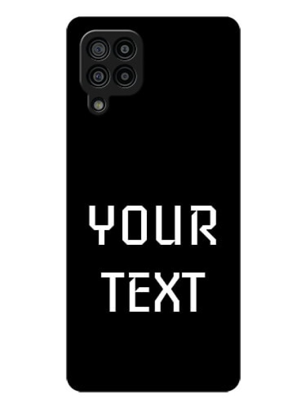 Custom Galaxy F22 Your Name on Glass Phone Case