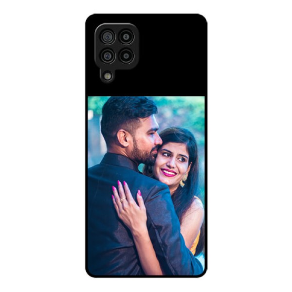 Galaxy F22 Custom Glass Phone Case - Upload Full Picture With Custom Color Design Galaxy F22 Custom Glass Phone Case - Upload Full Picture With Custom Color Design