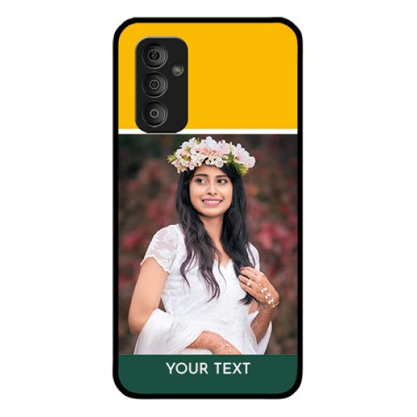 Galaxy F23 5G Photo Printing on Glass Case - Love You Design