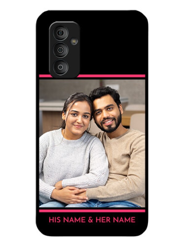 Custom Galaxy F23 5G Custom Glass Mobile Case - with Add Text Design