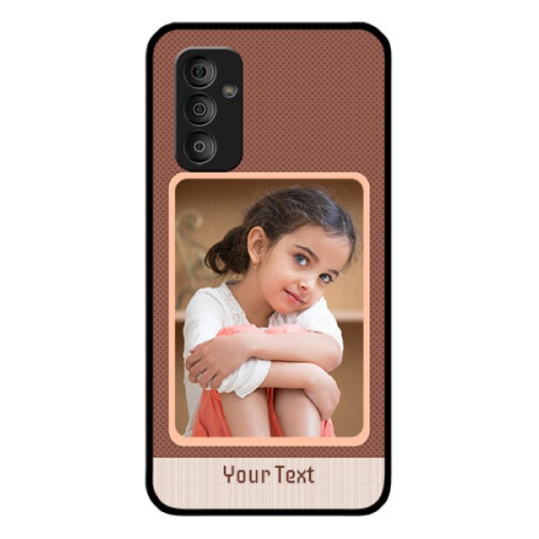 Galaxy F23 5G Custom Glass Phone Case - Simple Pic Upload Design Galaxy F23 5G Custom Glass Phone Case - Simple Pic Upload Design