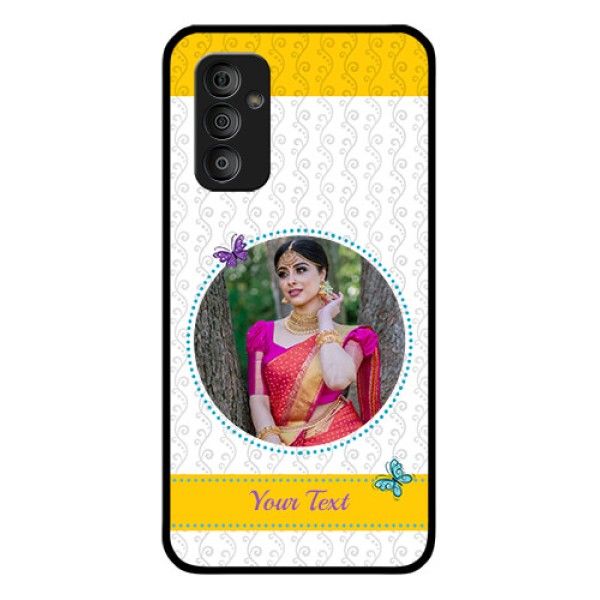Galaxy F23 5G Custom Glass Mobile Case - Girls Premium Case Design