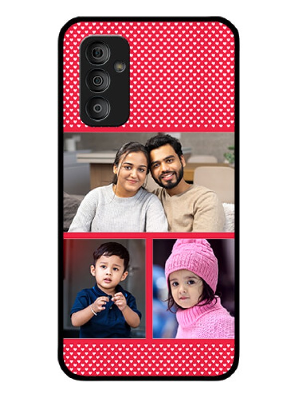 Custom Galaxy F23 5G Personalized Glass Phone Case - Bulk Pic Upload Design