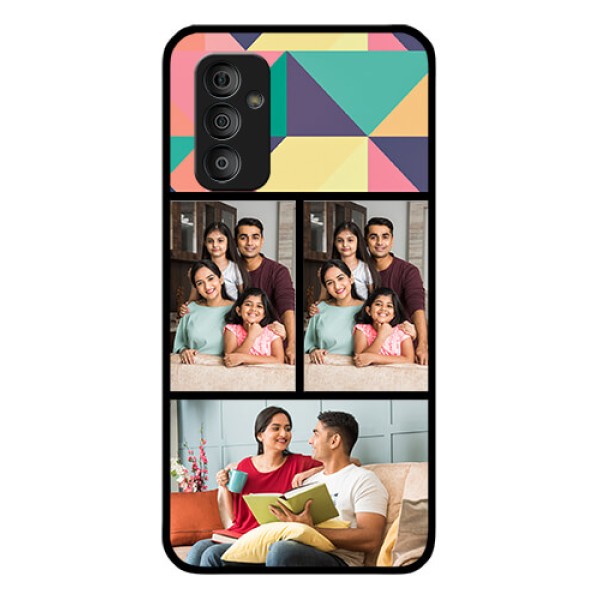 Galaxy F23 5G Custom Glass Phone Case - Bulk Pic Upload Design