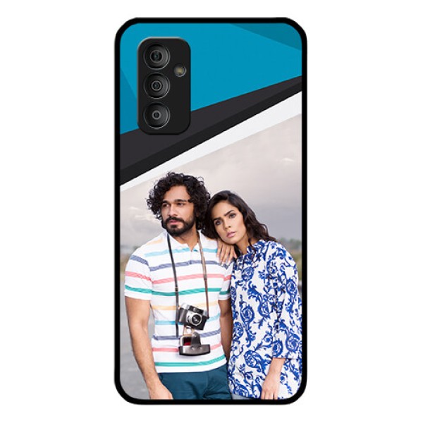 Galaxy F23 5G Photo Printing on Glass Case - Simple Pattern Photo Upload Design Galaxy F23 5G Photo Printing on Glass Case - Simple Pattern Photo Upload Design