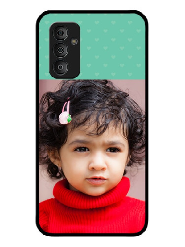 Custom Galaxy F23 5G Custom Glass Phone Case - Lovers Picture Design