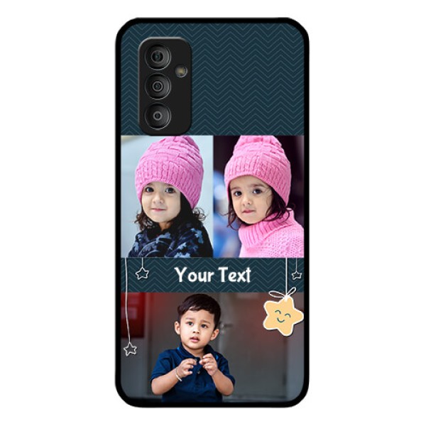 Galaxy F23 5G Custom Glass Mobile Case - Hanging Stars Design