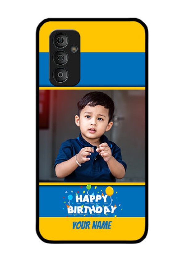 Galaxy F23 5G Custom Glass Mobile Case - Birthday Wishes Design