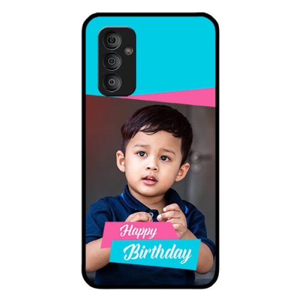 Galaxy F23 5G Personalized Glass Phone Case - Image Holder with 2 Color Design Galaxy F23 5G Personalized Glass Phone Case - Image Holder with 2 Color Design