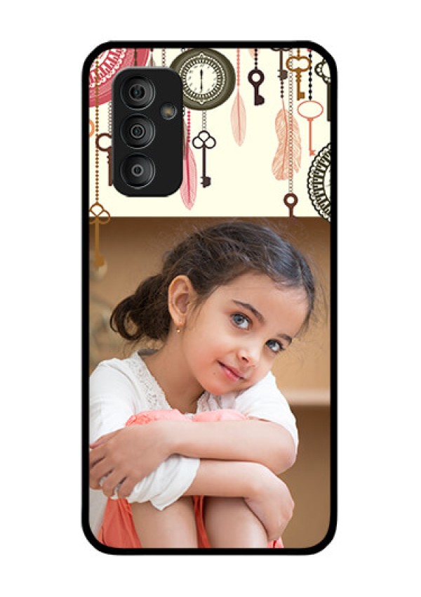 Galaxy F23 5G Custom Glass Mobile Case - Boho Style Design