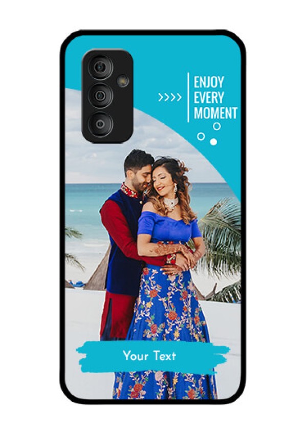 Galaxy F23 5G Custom Glass Mobile Case - Happy Moment Design