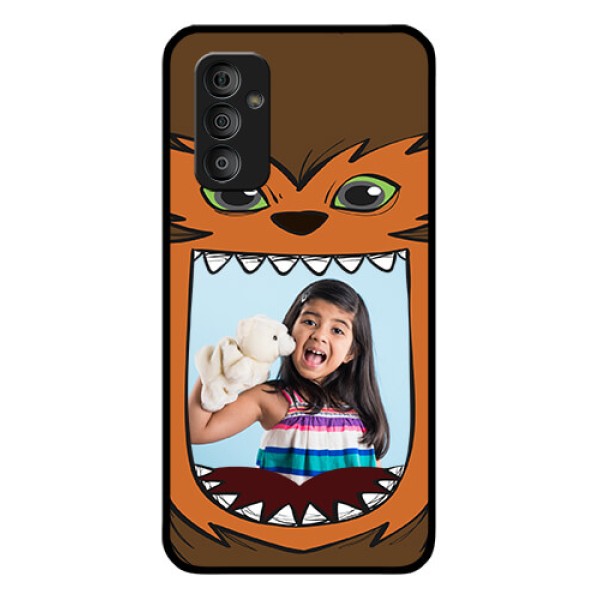 Galaxy F23 5G Photo Printing on Glass Case - Owl Monster Back Case Design Galaxy F23 5G Photo Printing on Glass Case - Owl Monster Back Case Design