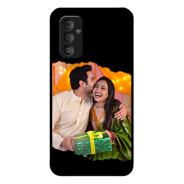 Galaxy F23 Custom Glass Phone Case - Tear-off Design