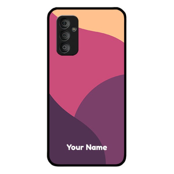 Galaxy F23 Custom Glass Phone Case - Mixed Multi-colour abstract art Design Galaxy F23 Custom Glass Phone Case - Mixed Multi-colour abstract art Design