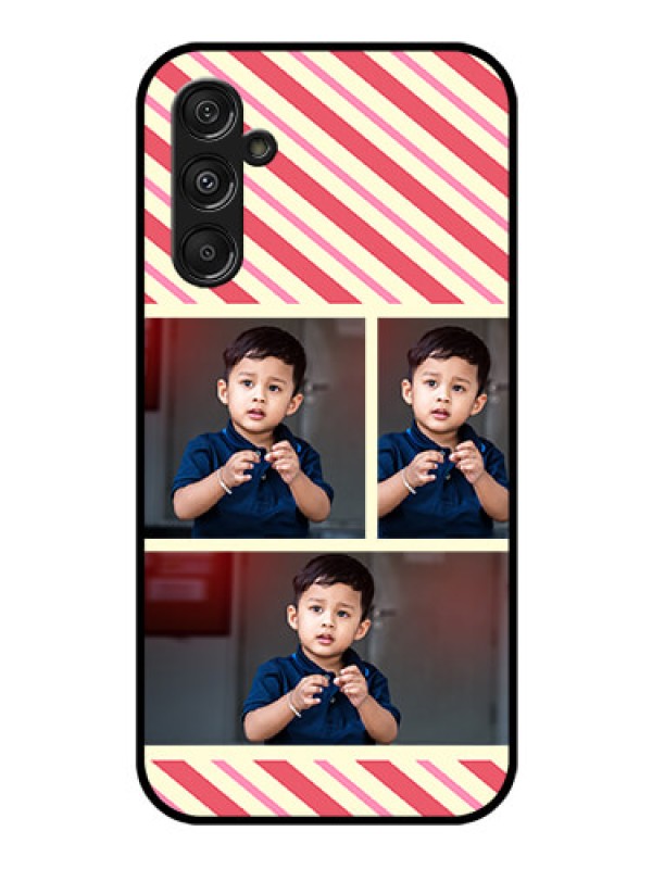 Custom Galaxy F34 5G Custom Glass Phone Case - Picture Upload Mobile Case Design