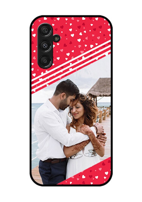 Galaxy F34 5G Custom Glass Phone Case - Valentines Gift Design