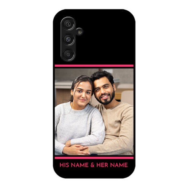 Galaxy F34 5G Custom Glass Phone Case - With Add Text Design
