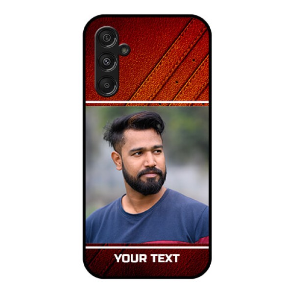 Galaxy F34 5G Custom Glass Phone Case - Leather Phone Case Design Galaxy F34 5G Custom Glass Phone Case - Leather Phone Case Design