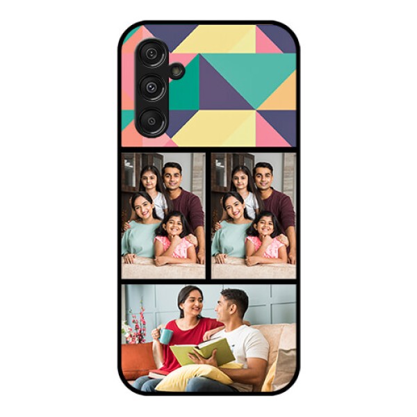Galaxy F34 5G Custom Glass Phone Case - Bulk Pic Upload Design