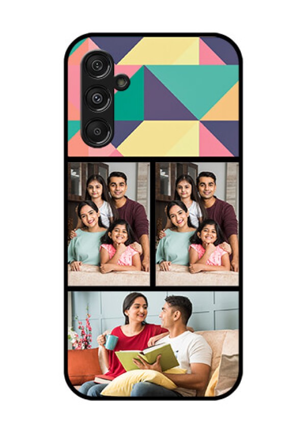 Galaxy F34 5G Custom Glass Phone Case - Bulk Pic Upload Design