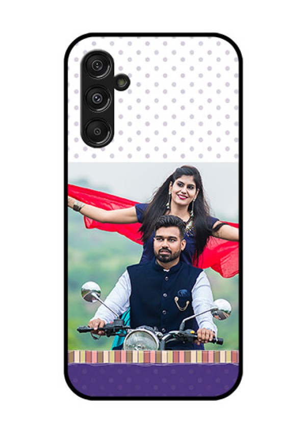 Galaxy F34 5G Custom Glass Phone Case - Cute Family Design