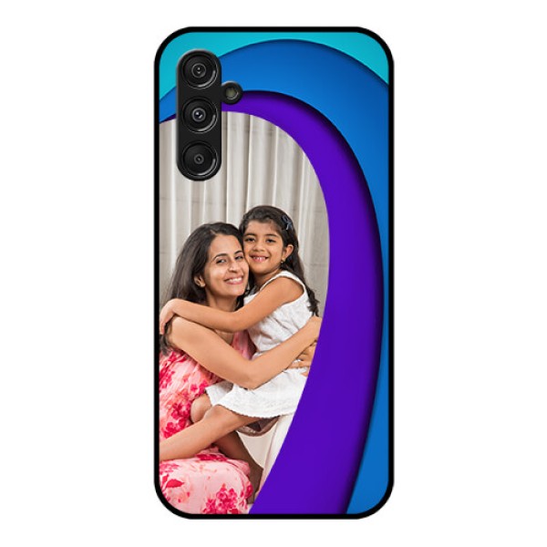 Galaxy F34 5G Custom Glass Phone Case - Simple Pattern Design