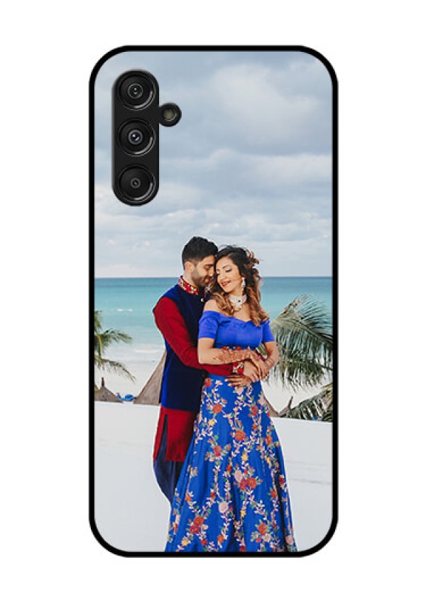 Galaxy F34 5G Custom Glass Phone Case - Upload Full Picture Design