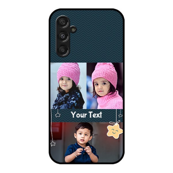 Galaxy F34 5G Custom Glass Phone Case - Hanging Stars Design