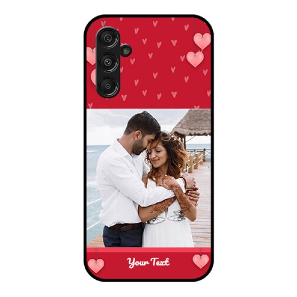 Galaxy F34 5G Custom Glass Phone Case - Valentines Day Design