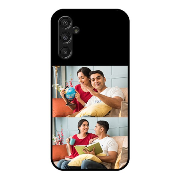 Galaxy F34 5G Custom Glass Phone Case - 2 Images Design