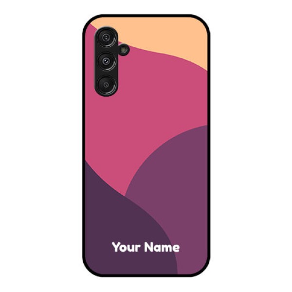 Galaxy F34 5G Custom Glass Phone Case - Mixed Multi - Colour Abstract Art Design Galaxy F34 5G Custom Glass Phone Case - Mixed Multi - Colour Abstract Art Design