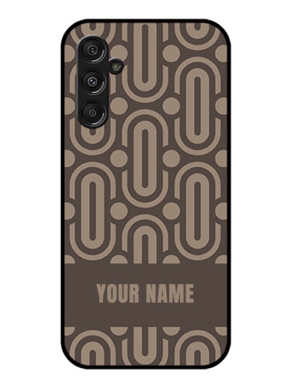 Custom Galaxy F34 5G Custom Glass Phone Case - Captivating Zero Pattern Design