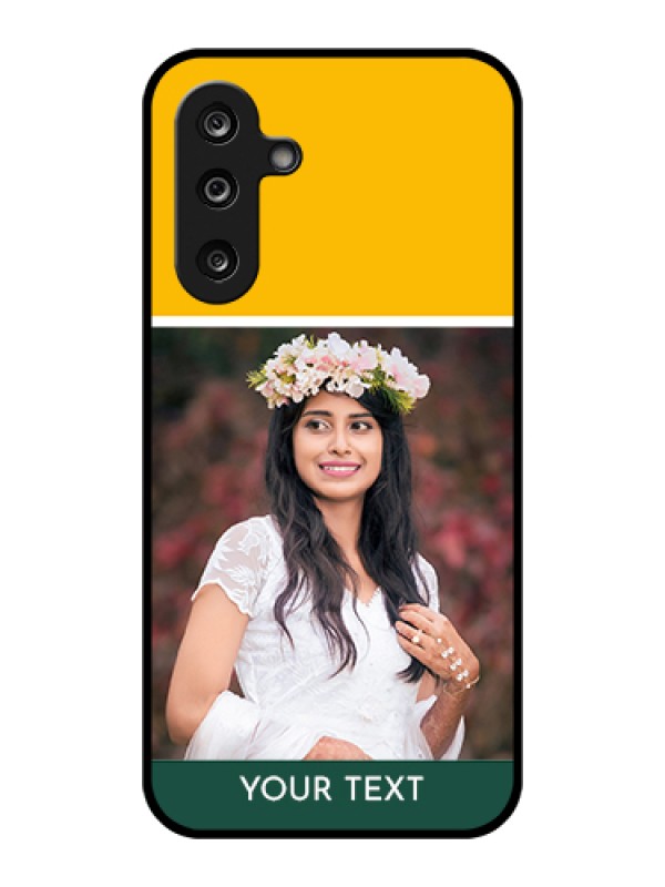 Custom Samsung Galaxy F36 5G Custom Glass Phone Case - Love You Design