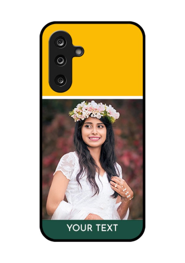 Samsung Galaxy F36 5G Custom Glass Phone Case - Love You Design