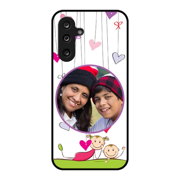 Samsung Galaxy F36 5G Custom Glass Phone Case - Cute Kids Phone Case Design Samsung Galaxy F36 5G Custom Glass Phone Case - Cute Kids Phone Case Design