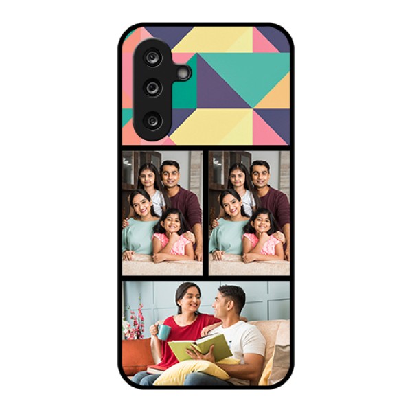Samsung Galaxy F36 5G Custom Glass Phone Case - Bulk Pic Upload Design Samsung Galaxy F36 5G Custom Glass Phone Case - Bulk Pic Upload Design