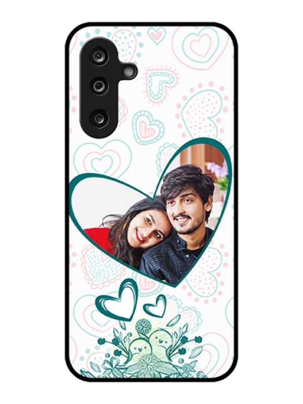 Custom Samsung Galaxy F36 5G Custom Glass Phone Case - Premium Couple Design