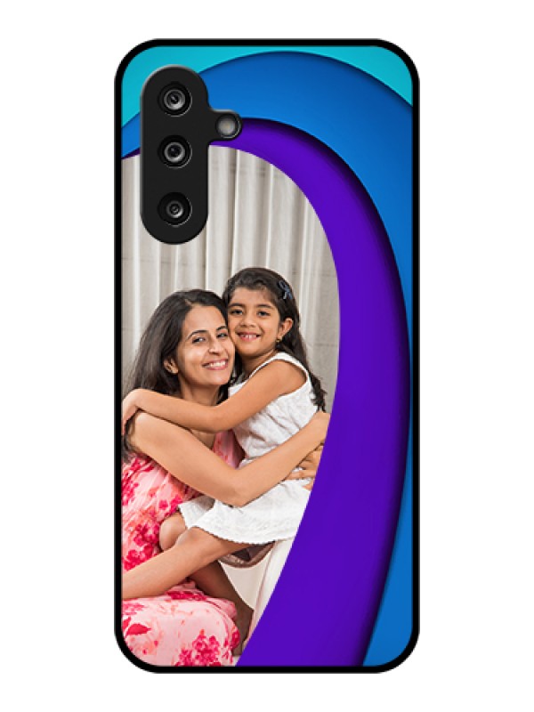 Custom Samsung Galaxy F36 5G Custom Glass Phone Case - Simple Pattern Design