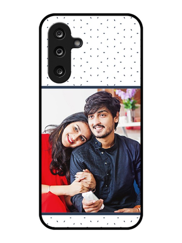 Custom Samsung Galaxy F36 5G Custom Glass Phone Case - Premium Dot Design