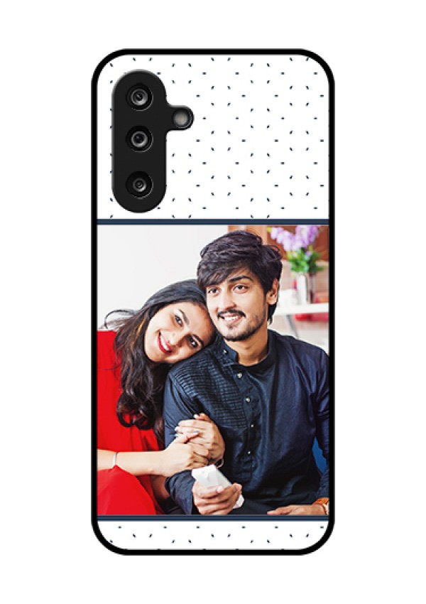 Samsung Galaxy F36 5G Custom Glass Phone Case - Premium Dot Design