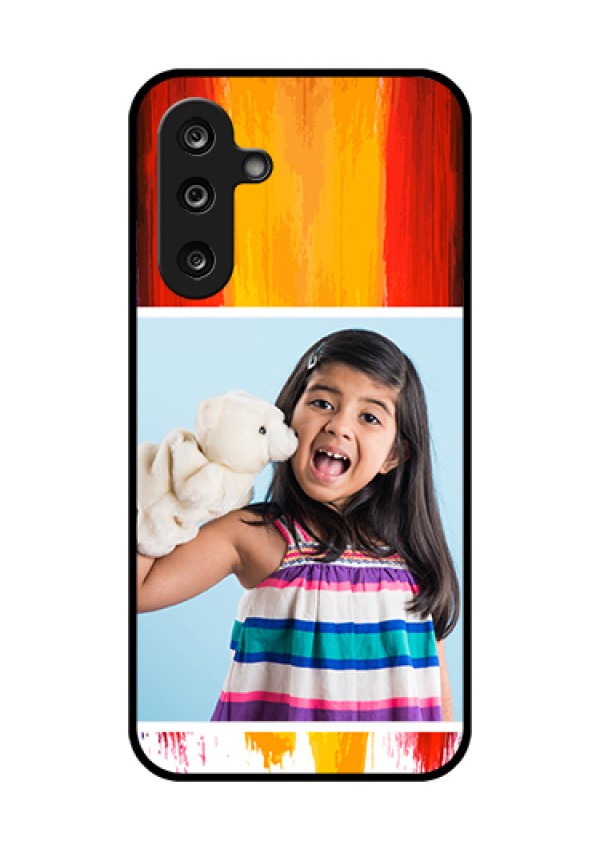 Samsung Galaxy F36 5G Custom Glass Phone Case - Multi Color Design