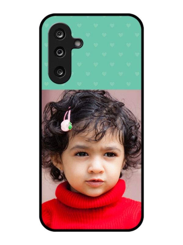 Custom Samsung Galaxy F36 5G Custom Glass Phone Case - Lovers Picture Design