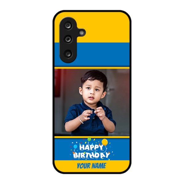 Samsung Galaxy F36 5G Custom Glass Phone Case - Birthday Wishes Design Samsung Galaxy F36 5G Custom Glass Phone Case - Birthday Wishes Design