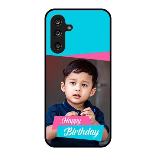 Samsung Galaxy F36 5G Custom Glass Phone Case - Image Holder With 2 Color Design Samsung Galaxy F36 5G Custom Glass Phone Case - Image Holder With 2 Color Design