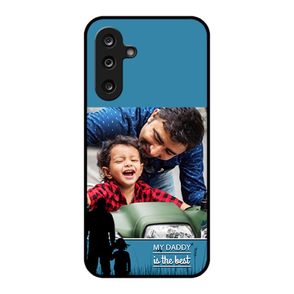 Samsung Galaxy F36 5G Custom Glass Phone Case - Best Dad Design