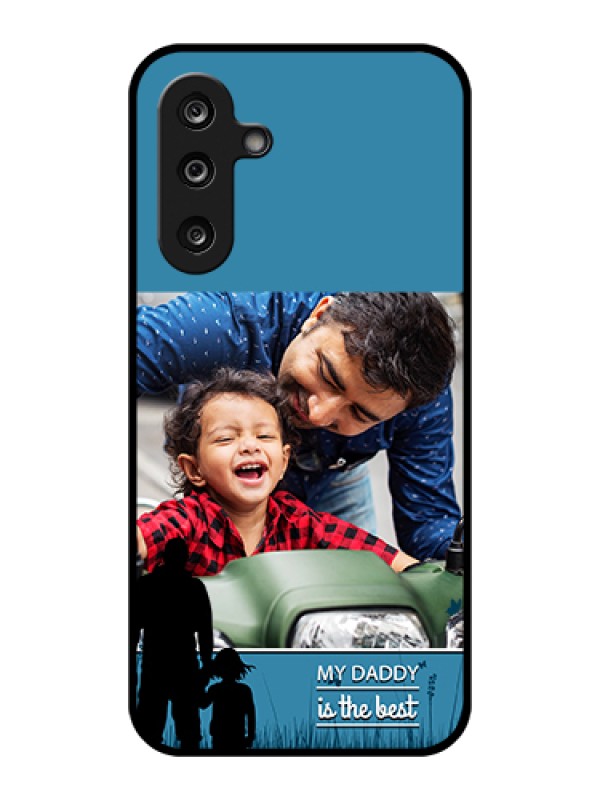 Custom Samsung Galaxy F36 5G Custom Glass Phone Case - Best Dad Design