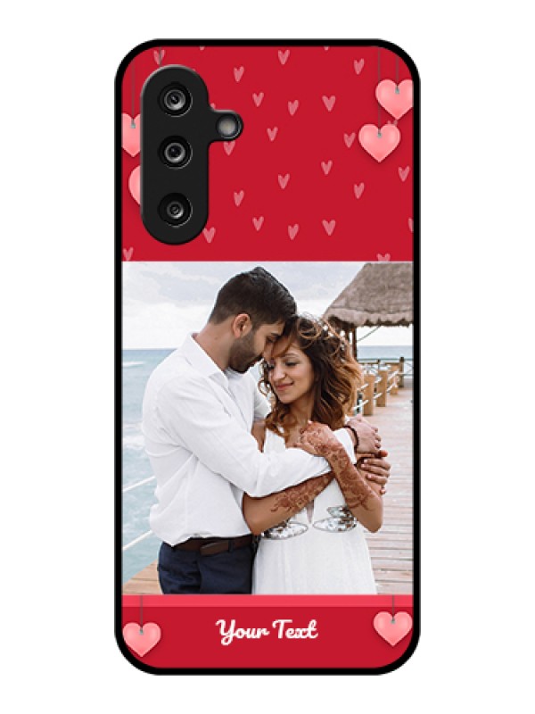 Custom Samsung Galaxy F36 5G Custom Glass Phone Case - Valentines Day Design