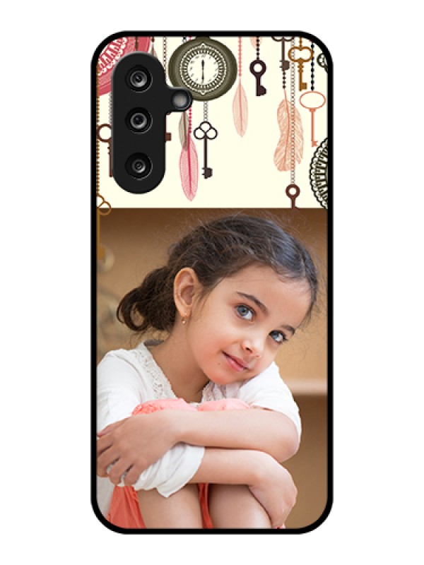 Custom Samsung Galaxy F36 5G Custom Glass Phone Case - Boho Style Design