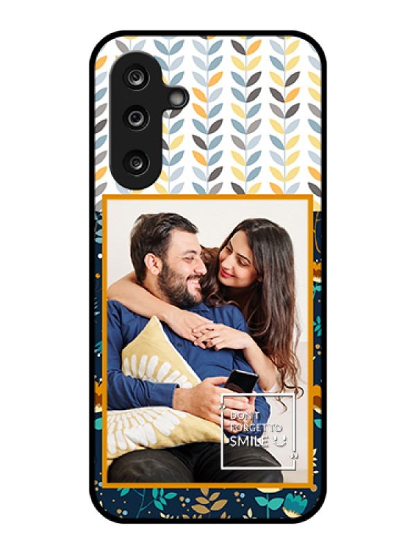 Custom Samsung Galaxy F36 5G Custom Glass Phone Case - Pattern Design